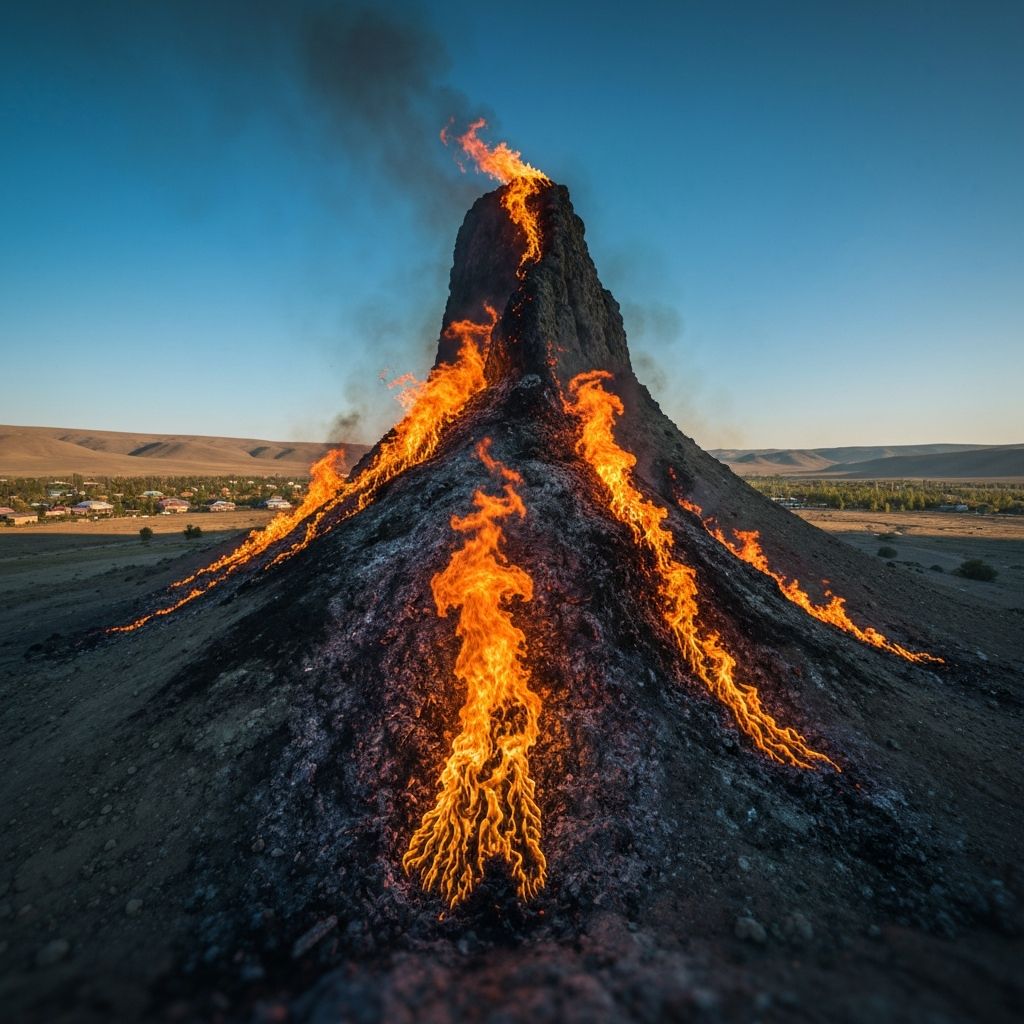 Fire Temple & Burning Mountain